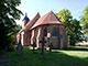 Kultur- und Wegekirche Landow, Ansicht von Osten. (Foto: J. Weyers, 2018)